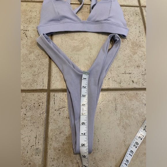 💜 Elegant Lilac Bikini Set Size M - Picture 6 of 7